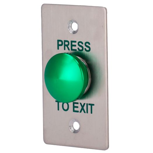 EXITBUTTON305-SLIM, Gumb za otpuštanje vrata, Hemisferičan, Testirano na 500.000 upotreba