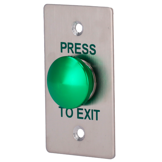 EXITBUTTON305-SLIM Door release button   Hemispherical   Tested 500.000 uses 