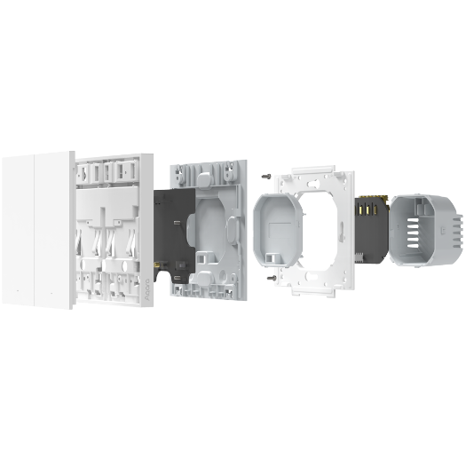 AQ-WS-EUK02 Aqara Smart Wall Switch H1   Zigbee 3.0    Requires AQARA HUB 