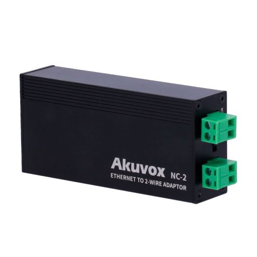 AK-NC-2, IP pretvarač u 2 niti, 1 grupa od 2 niti, 1 TCP/IP grupa s RJ45 | PoE Izlaz
