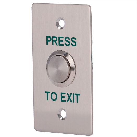 EXITBUTTON303-SLIM, Gumb za otpuštanje vrata, Profesionalna upotreba, Testirano na 500.000 upotreba