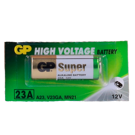 BATT-23A GP   Batteries 23A / A23 / MN21 / GP23A / / 8LR932   Voltage 12 V 