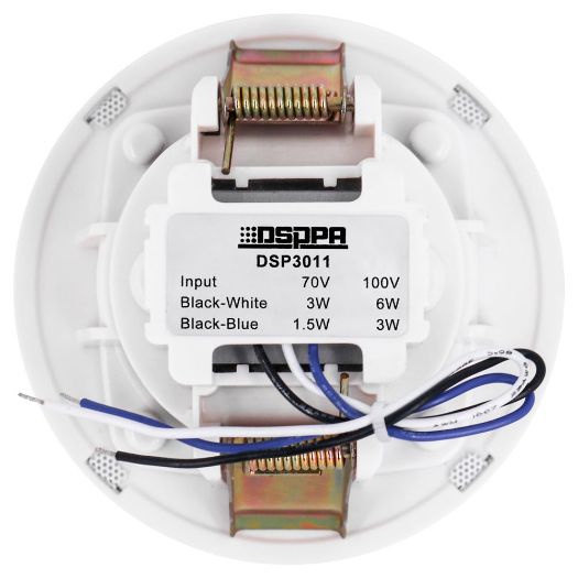 DSPPA-DSP3011, Stropni zvučnik, Zvučnik punog raspona 3", Moć 70V / 100V