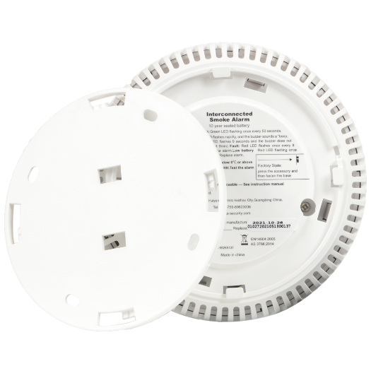 3XANKA-762SI 3 interconnected stand alone smoke detectors   Allows multiple detectors to be connected via RF 