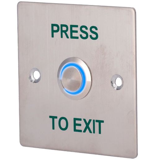 EXITBUTTON303-LED, Tipka za otključavanje vrata s LED-om, Profesionalna upotreba, Testirano na 100.000 upotreba
