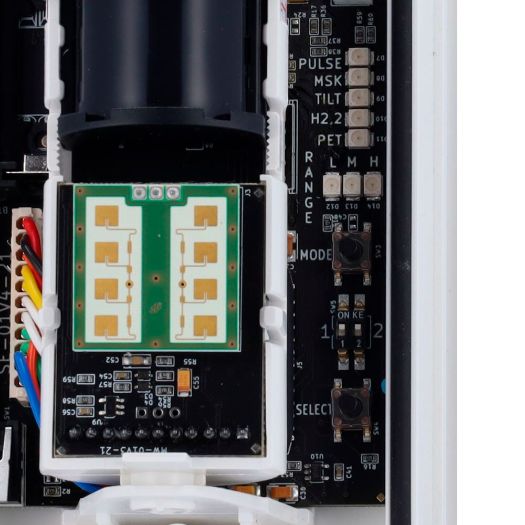 DV-MONOLITH-DT-F, Duevi žičani vanjski detektor, Dvostruki PIR i mikrovalni (24 GHz)