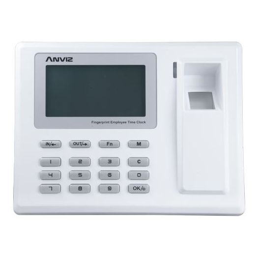 D200, Kontrola vremena i prisutnosti, Otisak prsta i PIN, 2.000 korisnika | 50.000 zapisa