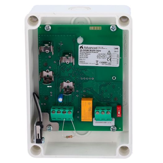 ADV-20-SGMCB200, Napredni izlazni modul s baterijskim napajanjem, Dva, način bežične komunikacije