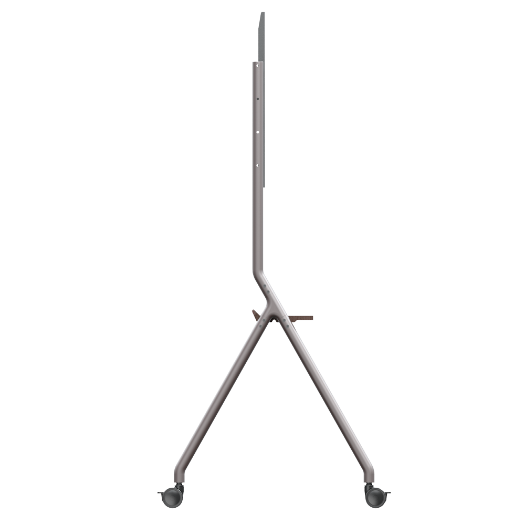 CBOX-DHWBS58 Floor stand with wheels   Supported weight 80Kg   VESA 1000x500mm