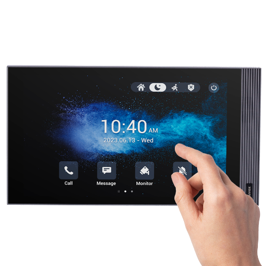 AK-S562 Linux monitor for video intercom   7" TFT Screen    Two way audio Crystal Clear | Easy UI 