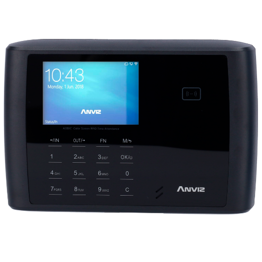 A350C-BT-WIFI kontrola vremena i prisutnosti   EM/MF kartica i PIN   3.000 korisnika | 100.000 zapisa 