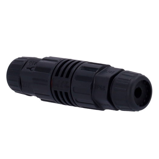 CON-RJ45-GLAND-W-BLACK