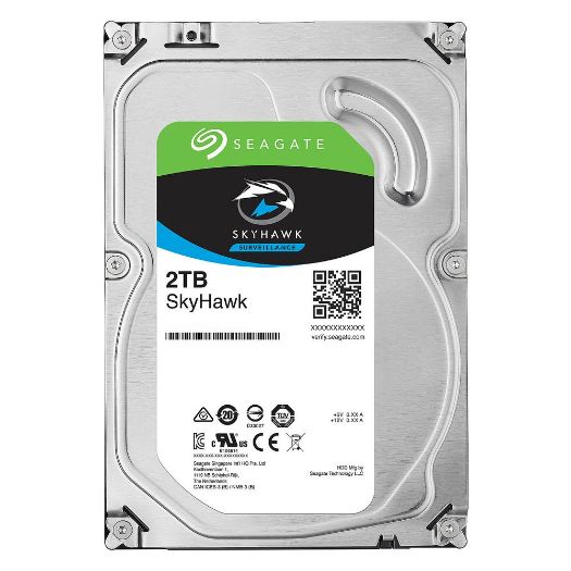 HD2TB-S, Seagate Skyhawk tvrdi disk, Kapacitet 2 TB, SATA sučelje 6 GB/s