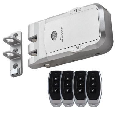 NV-REMOTEBOLT, Nevidljivi vijak, Otvaranje daljinskim upravljačem, Površinska ugradnja na bilo koja vrata