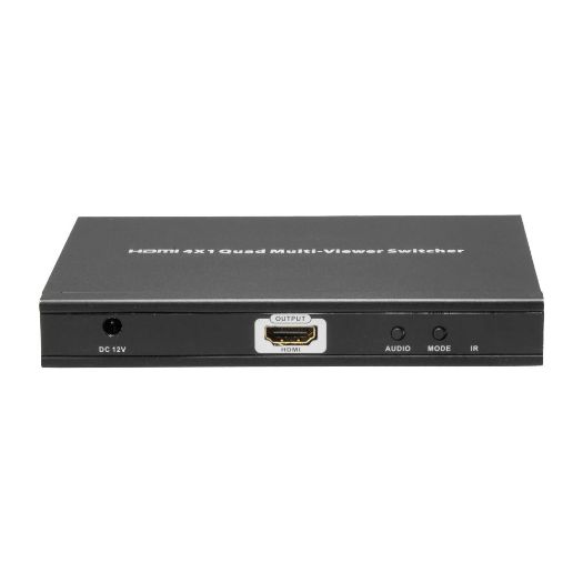 HDMI-VIEWER-4-V2, Multi, Pogledajte prekidač HDMI signala, Omogućuje 4:1, FHD rezolucija