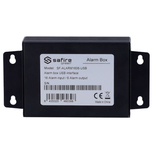 SF-ALARM1606-USB, Safire Smart, Kutija za ulaz i izlaz alarma, 16 alarmnih ulaza