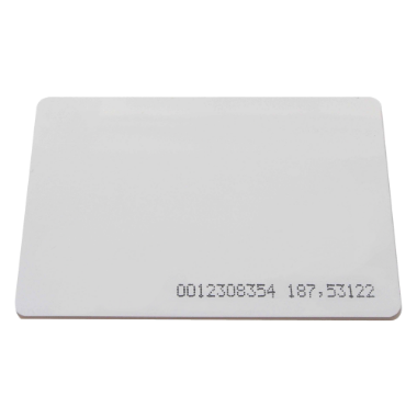 MF-CARD-N Numbered proximity card   Radio Frequency ID | Memory 1K   MF passive | Format CR80 