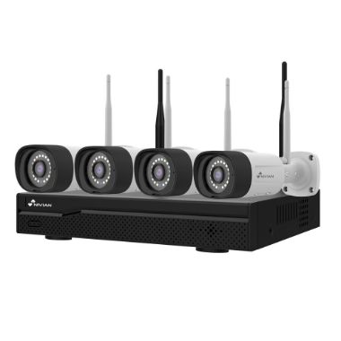 NV-KIT1030W6-4CAM, Nivian WiFi CCTV komplet, NVR 10 kanala, 4 Pre, registrirane 3 Mpx kamere