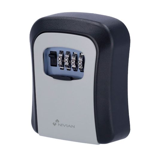 NV-KEYS-SAFEBOX, Sigurnosna kutija za ključeve, Otvaranje kodom od 4 znamenke, Zid