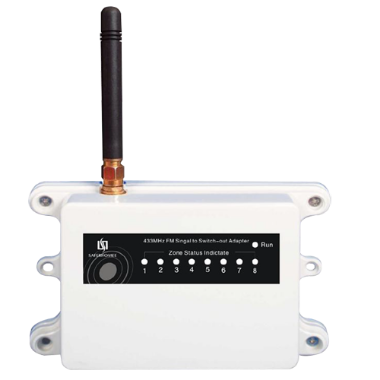 IB-SH-REC-2 Solar infrared barrier receiver   2 wireless inputs   2 wired outputs 