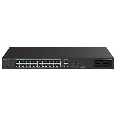 RG-ES228GS-P, Reyee upravljivi PoE preklopnik u oblaku, 24 PoE 802.3af/at + 2 SFP + 2 uzlazna veza RJ45