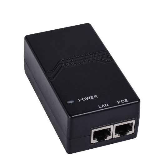 RG-E-120GE, Ruijie, PoE injektor IEEE802.3af, Portovi RJ45 10/100/1000 Mbps