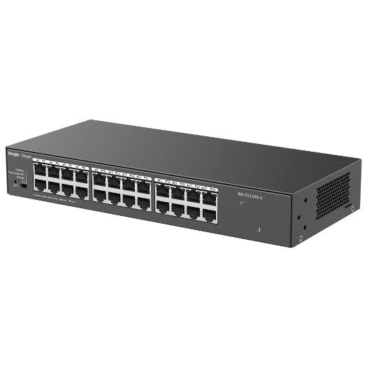 RG-ES124G-L, Reyee Switch Desktop, Metalno kućište, Slaganje, 24 RJ45 porta