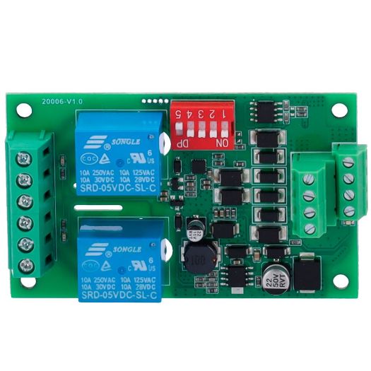 MIO-4D2R, Modbus modul za proširenje, Kompatibilno s PYRUS-om, 4 digitalna ulaza, 2 izlaza releja za napajanje