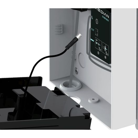 RD-NEX-22-C5-SILVER, Punjač za električna vozila, Moć 22kW / 32A / Tri