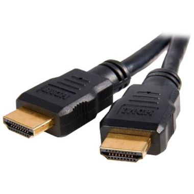 HDMI1-05, HDMI kabel, HDMI tip A muški konektori, Velika brzina, 0,5 m, Crna boja