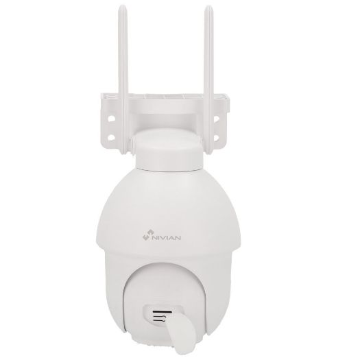 NVS-IPC-0S3, Nivian pametna kamera 2.5K 4MP, Wifi 2.4 GHz | Vanjski IP65, PT pokreta | IR 10 m | Puna boja