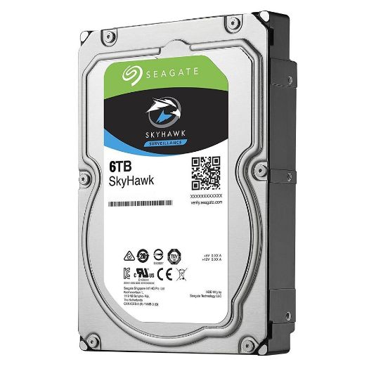 HD6TB-S, Seagate Skyhawk tvrdi disk, Kapacitet 6 TB, SATA sučelje 6 GB/s