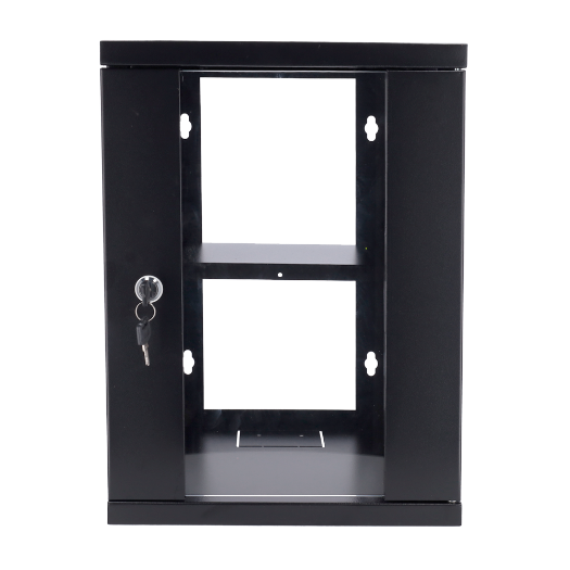 RACK-9U-10INCH Rack cabinet for wall   Up to 9U rack of 10"   Up to 15 kg load 