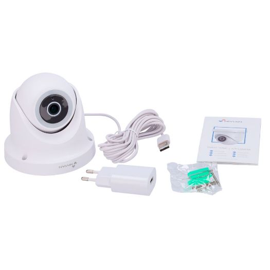 NVS-IPC-0H4D-L, Nivian pametna kupolasta kamera 2K 3MP, Wifi 2.4 GHz | Vanjski IP65