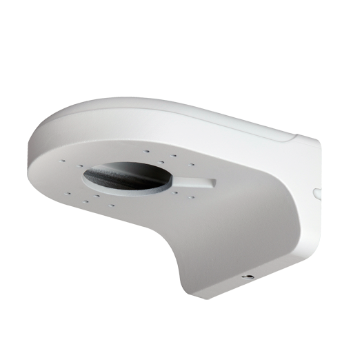 PFB204W Wall bracket   For dome cameras   Valid for exterior use   White colour 