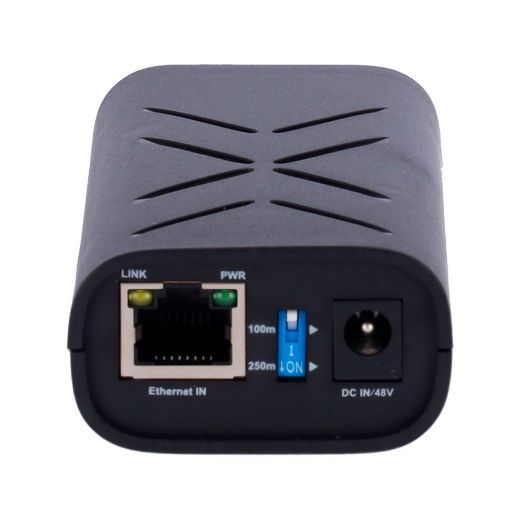 INJ-POE-G-60W-DUAL, Dvostruki PoE injektor, Unos RJ45 10/100/1000 Mbps, Ukupna snaga 60 W