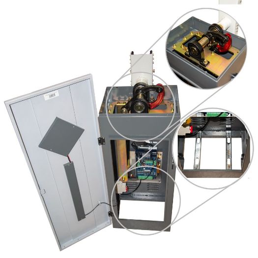 PB-PARKBARRIER-ULTRA707-TL6-L, Visokoučinkovita parkirna barijera, Teleskopska ravna ruka (do 6 m)