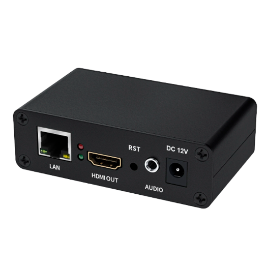 ONVIF-HDMI Video Decoder   Resolution up to 1920x1080p   Encoding H.265/H.264 