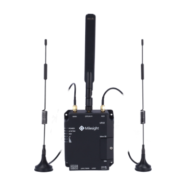 MS-UR32-L04EU-W-485 Milesight   Industrial 4G WiFi Router   2 Ethernet ports RJ45 10/100 