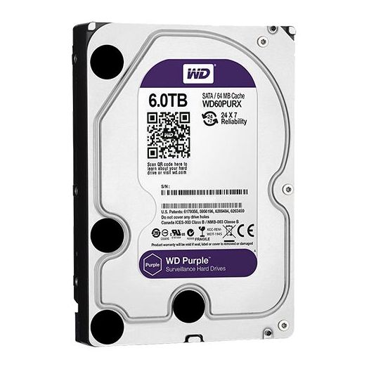HD6TB, Western Digital tvrdi disk, Kapacitet 6 TB, SATA sučelje 6 GB/s
