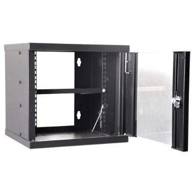 RACK-6U-10INCH, Zidni ormarić za police, Do 6U rack od 10", Do 15 kg opterećenja