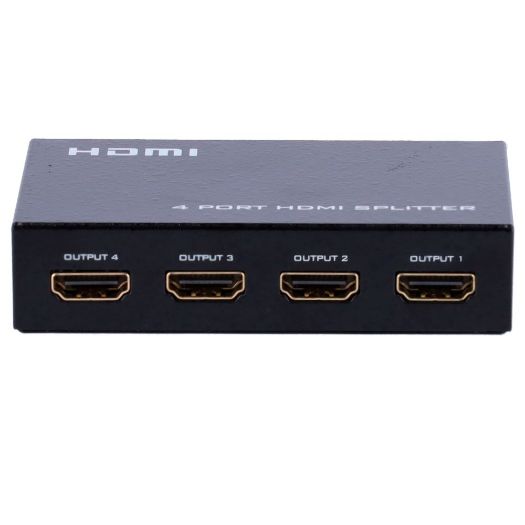 HDMI-SPLITTER-4-4K, HDMI razdjelnik signala, Omogućuje 1:4, 4K rezolucija