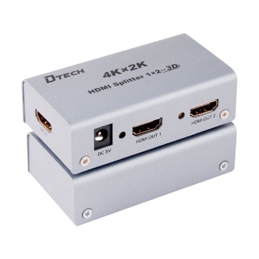 HDMI-SPLITTER-2-4K, HDMI razdjelnik signala, Omogućuje 1:4, 4K rezolucija