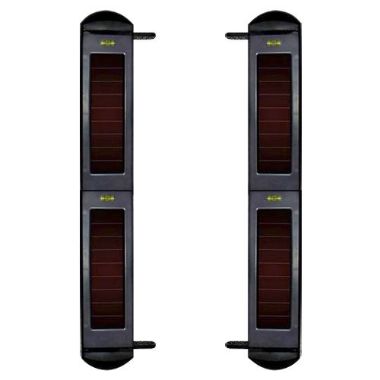 IBS-SH-100-4, Detektor solarne infracrvene barijere, Potpuno bežično | 4 snopa