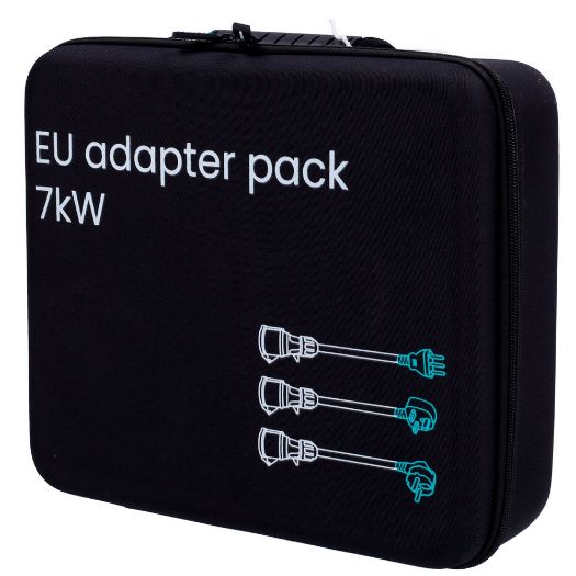 RD-NORA-7-C1-NCB7-EU, Prijenosni komplet punjača + adapteri za utikače, Moć 7, 4kW / 32A / Pojedinačno