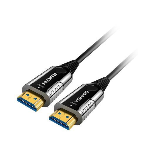 HDMI-OPTICAL-50M, Optički HDMI kabel, HDMI tip A muški konektori, Podrška za 4K@60 Hz