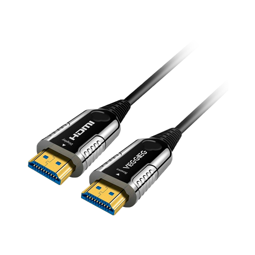 HDMI-OPTICAL-50M Fiber optic HDMI cable   HDMI type A male connectors   Support 4K@60 Hz 
