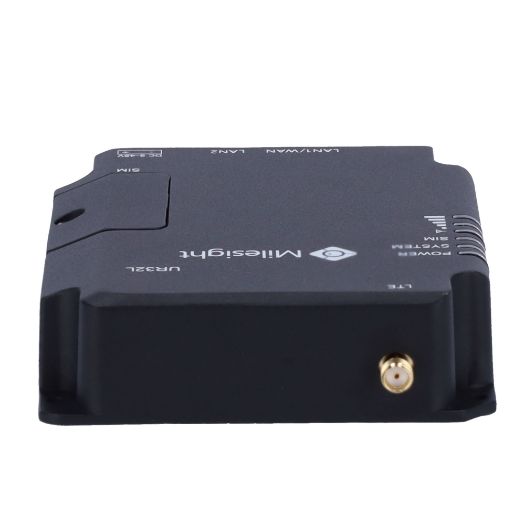 MS-UR32L-L04EU-P, Milesight, Industrijski ruter 4G PoE, 2 Ethernet porta RJ45 10/100
