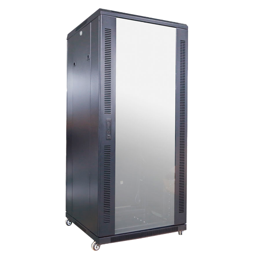 RACK-27UFN Rack floor cabinet   Up to 27U rack of 19"(600*600)   Up to 800 kg load 