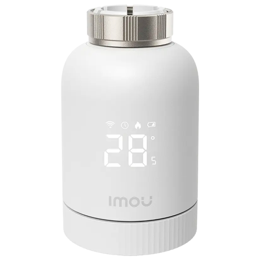 IOT-TRV1-EU-IMOU Imou Smart radiator thermostat   Manage from the App   Zigbee 3.0 